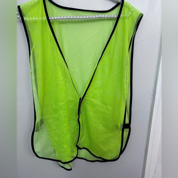 Other - Neon Yellow Mesh Running Vest